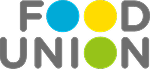 Starptautiskas pārtikas ražošanas, izplatīšanas un mārketinga grupas "Food Union" logo un saite uz mājaslapu.
