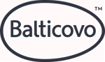 Olu un olu produktu ražotāja "Balticovo" logo un saite uz mājaslapu.