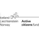 Eiropas Ekonomikas zonas programmas "Active citizens Fund" logo un saite uz mājaslapu.