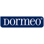 Inovatīvu miega produktu ražotāja "Dormeo" logo un saite uz mājaslapu.