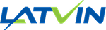 Internetveikala "Latvin" logo un saite uz e-veikalu.